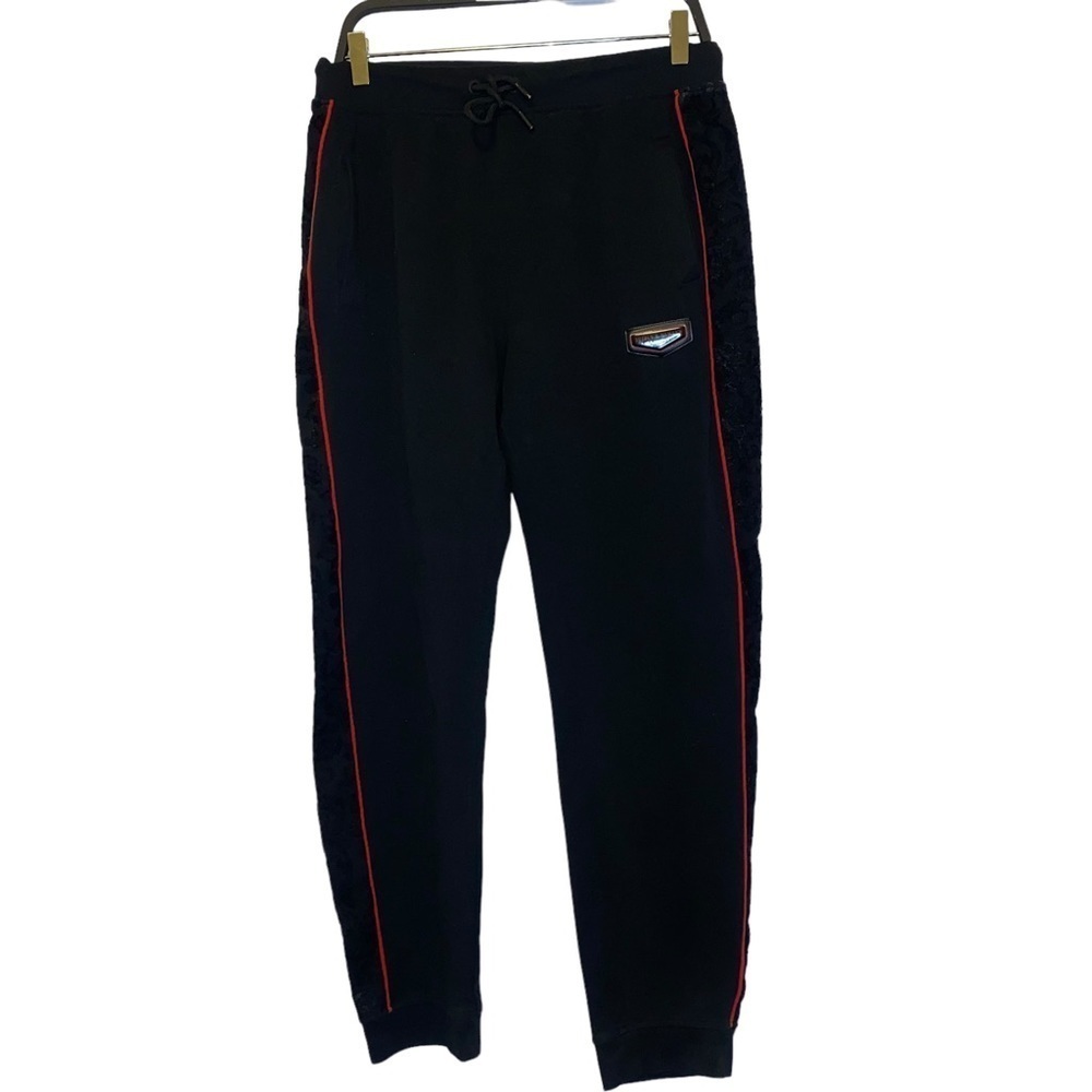 Supply & Demand Black Side Striped Sweat Pants Size XL